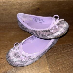 Gymboree Kids Ballet Flats in Sparkly Lavender
